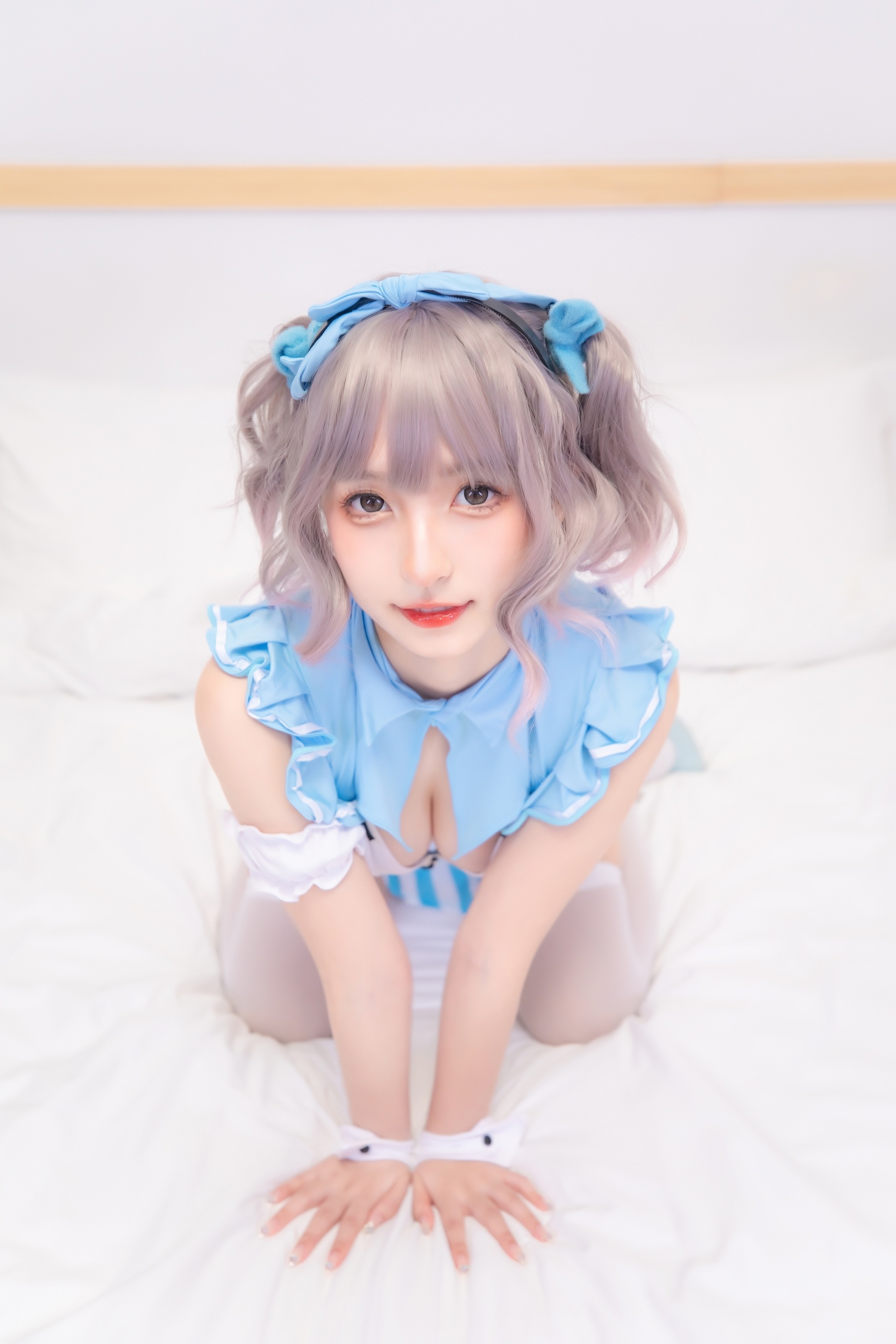 神楽坂真冬 - NO.097 蓝调女仆[75P]-XikXak